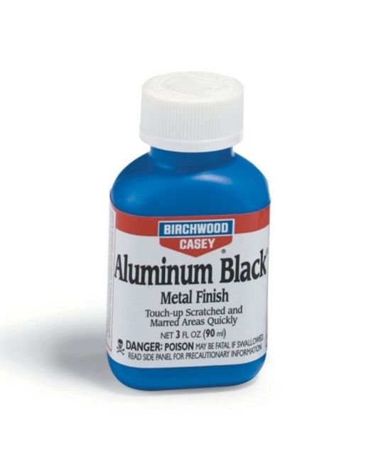 Aluminum Black® vafh alouminiou se mayro metalliko finirisma.