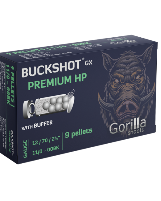 BUCKSHOTGX PREMIUM HP with Buffer 9ΒΟΛΟ